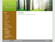 Tablet Screenshot of lesni-stroje.cz